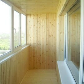 панорамные окна на балконе